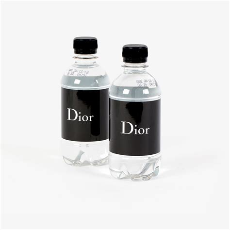 christian dior smart water bottle|Dior black bottle.